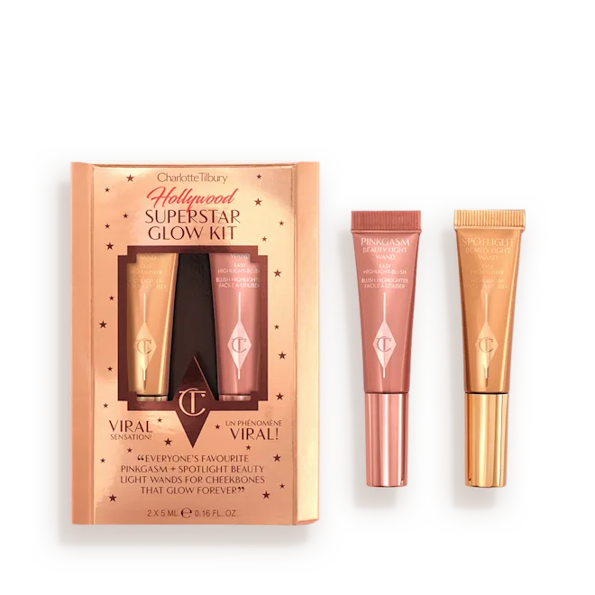 Charlotte TilbuRy- glow set  blusher and highlighter